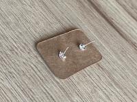 Dainty Sterling Silver Bar Earrings