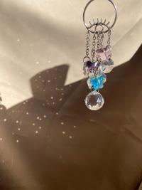 Third Butterfl”eye” Crystal Sun Catcher