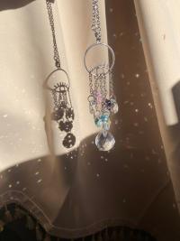 Third Butterfl”eye” Crystal Sun Catcher