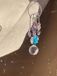 Third Butterfl”eye” Crystal Sun Catcher