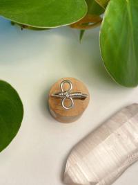 Sterling Silver Ring, Size 8.5