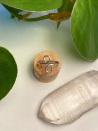 Simple Sterling Silver Ring, Size 5