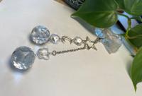 Clear Celestial Butterfly Sun Catcher
