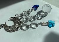 Blue Moon Crystal Sun Catcher