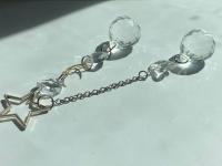 Clear Celestial Butterfly Sun Catcher