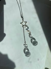 Clear Celestial Butterfly Sun Catcher