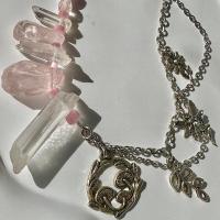 Handmade rose quartz quartz