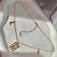 Handmade gold plated celestial snake necklace