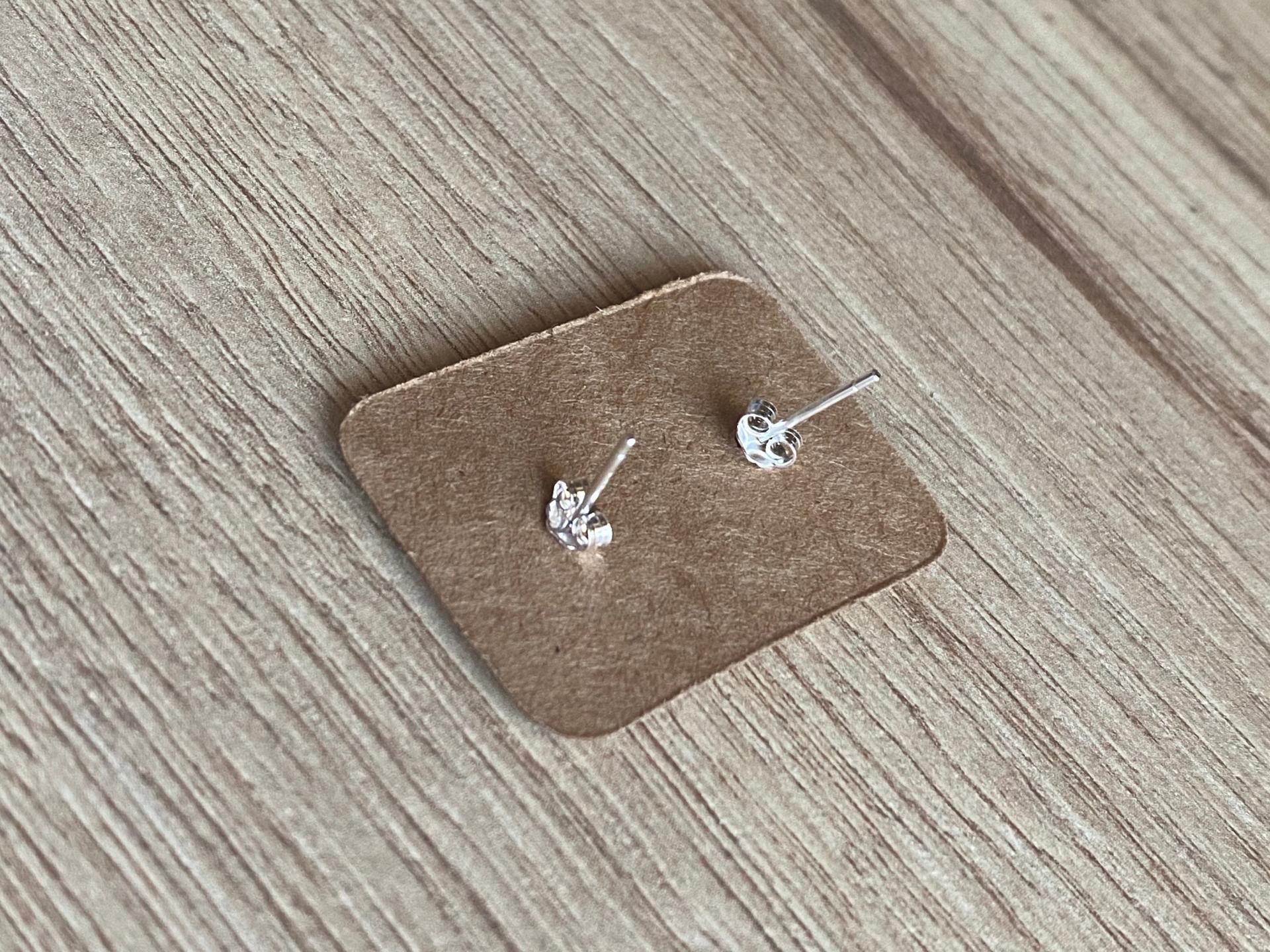 Dainty Sterling Silver Bar Earrings