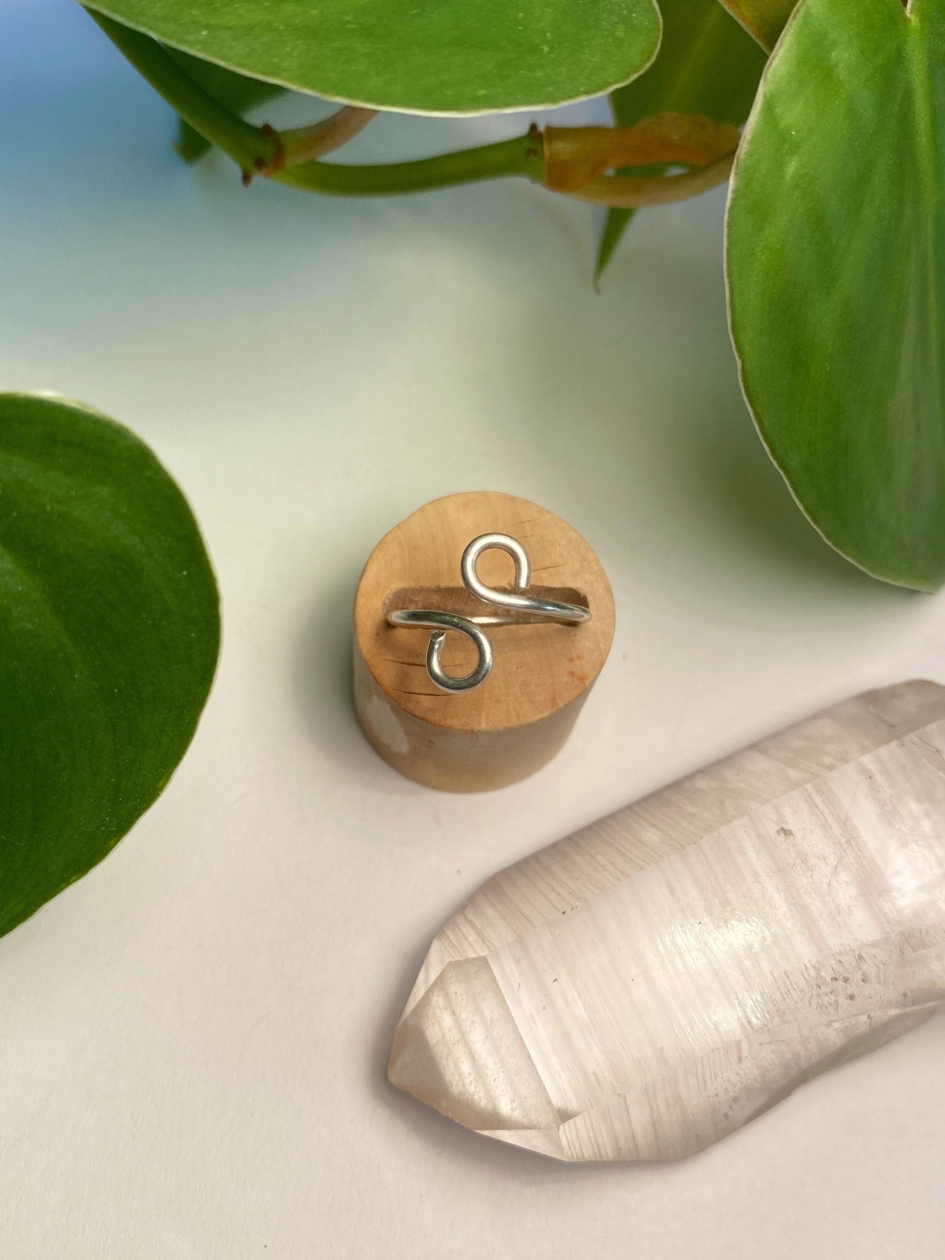 Simple Sterling Silver Ring, Size 5