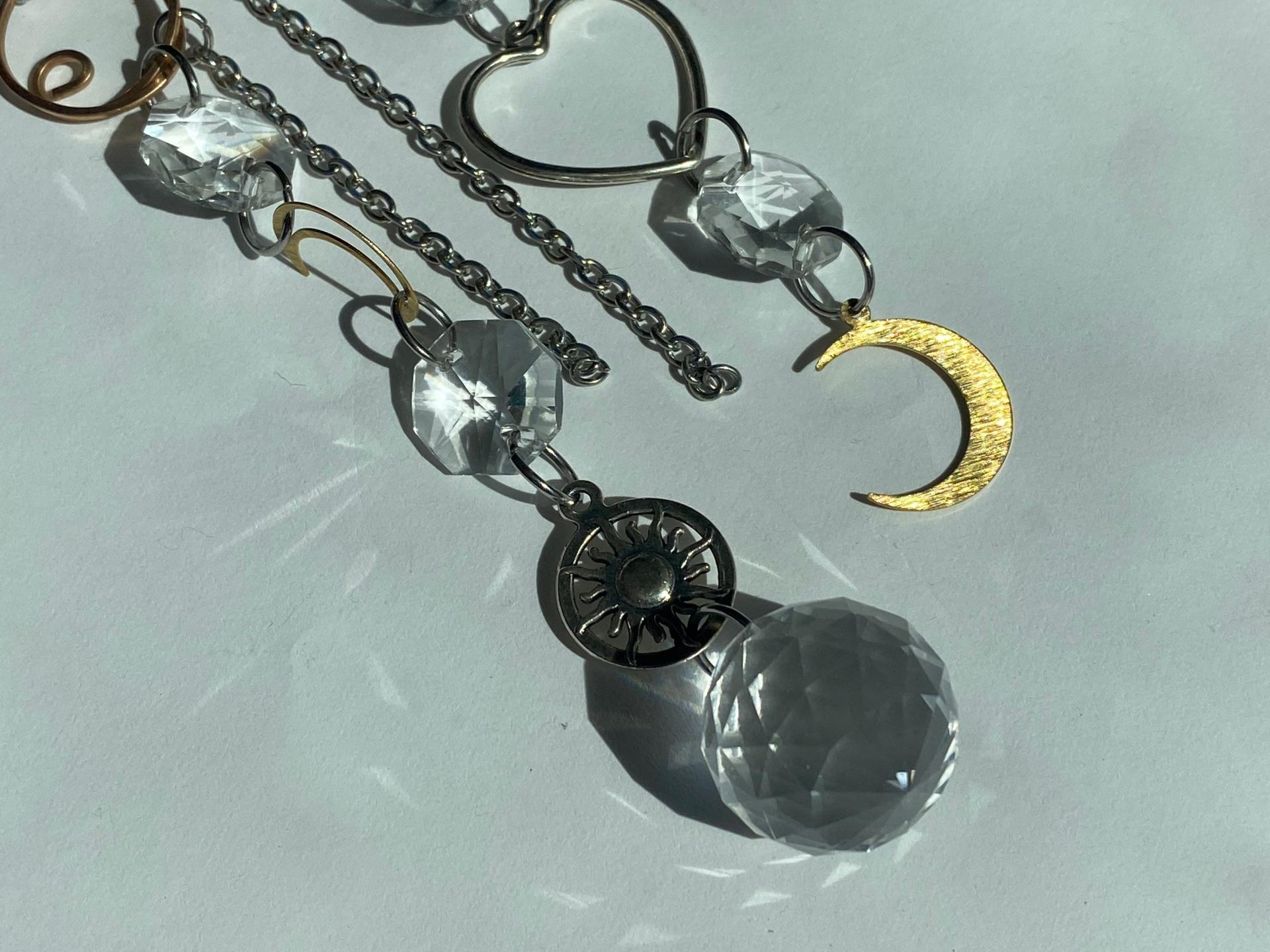 Celestial Heart Sun Catcher