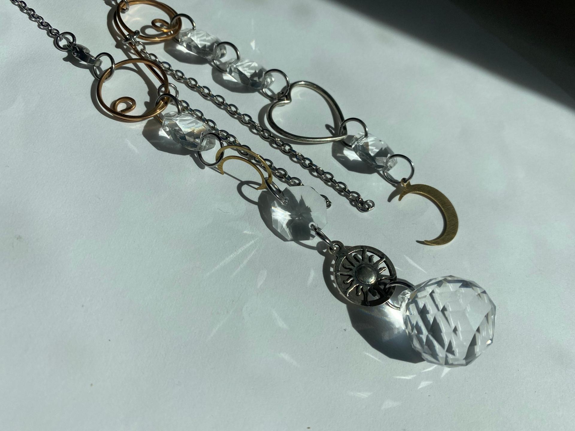 Celestial Heart Sun Catcher
