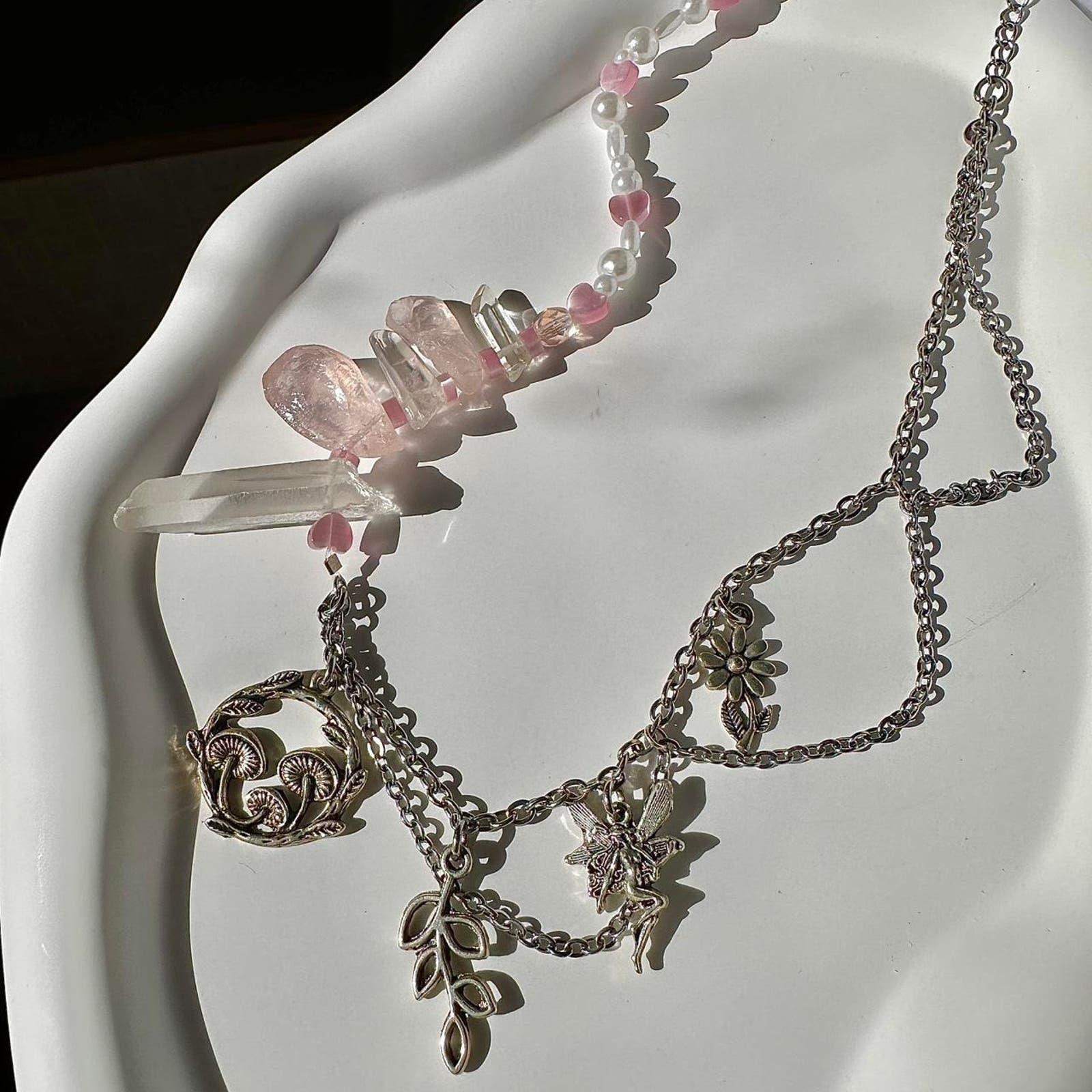 Handmade rose quartz quartz